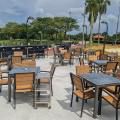 Keppel Club - Sime Road | Product Seen: [Fossil Outdoor Armchair & Sintered x Dayboro Outdoor Dining Table - Customisable]